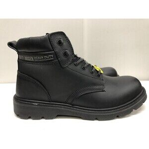Safety Jogger X1100N Men SZ US 11.5 EU 45-UK 10.5 steel toe boots black Leather
